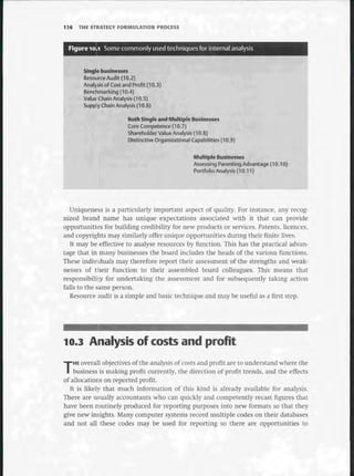 Strategic Management  The Course Book