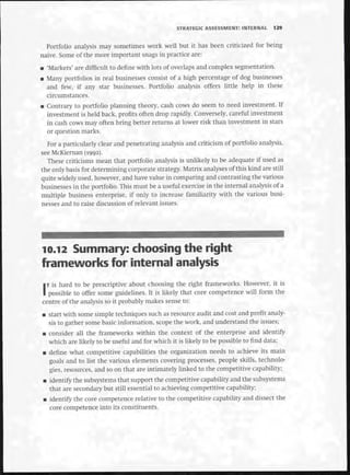 Strategic Management  The Course Book