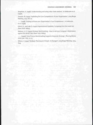 Strategic Management  The Course Book