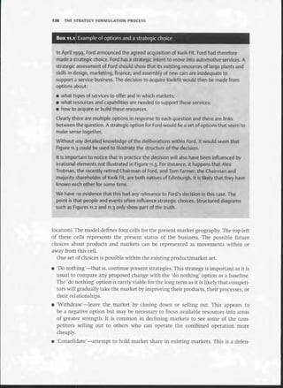 Strategic Management  The Course Book