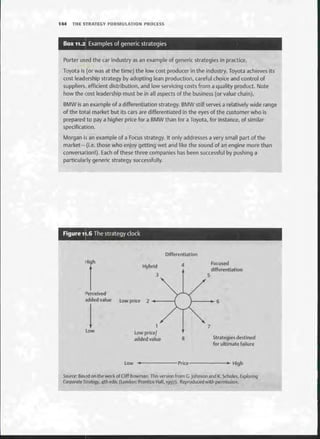 Strategic Management  The Course Book
