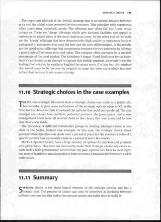 Strategic Management  The Course Book