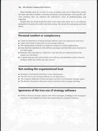 Strategic Management  The Course Book