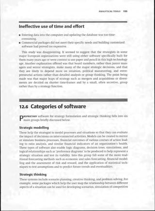 Strategic Management  The Course Book