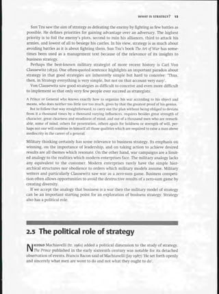 Strategic Management  The Course Book