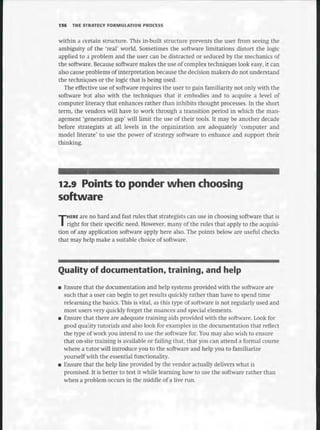 Strategic Management  The Course Book