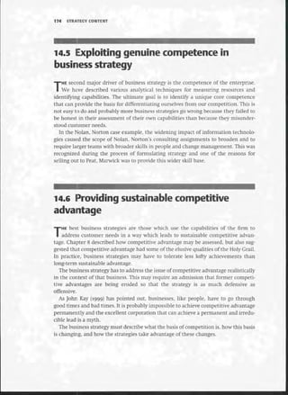 Strategic Management  The Course Book