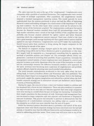 Strategic Management  The Course Book