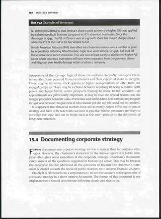Strategic Management  The Course Book