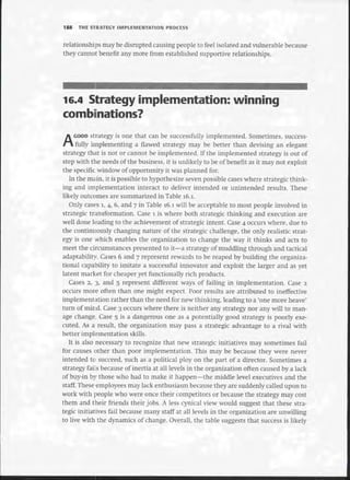 Strategic Management  The Course Book