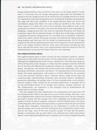 Strategic Management  The Course Book