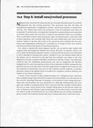 Strategic Management  The Course Book