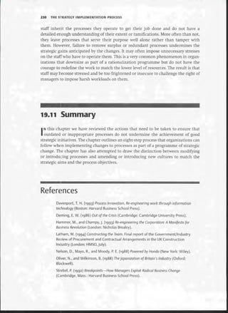 Strategic Management  The Course Book