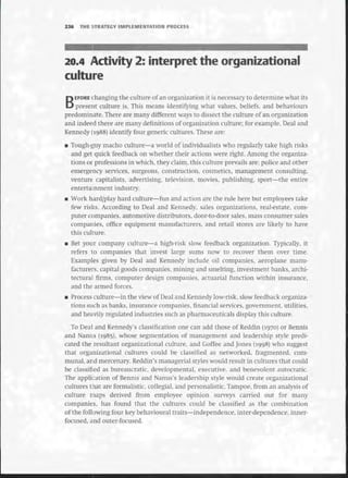 Strategic Management  The Course Book