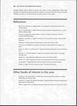 Strategic Management  The Course Book