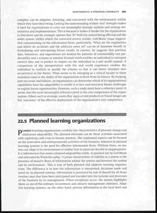 Strategic Management  The Course Book