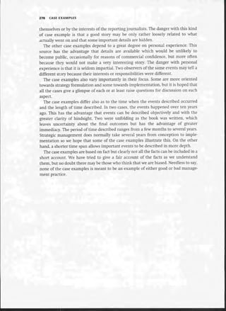 Strategic Management  The Course Book