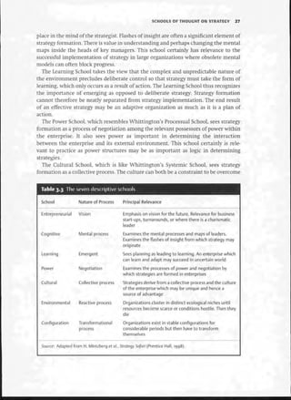 Strategic Management  The Course Book