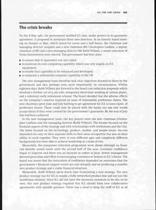 Strategic Management  The Course Book