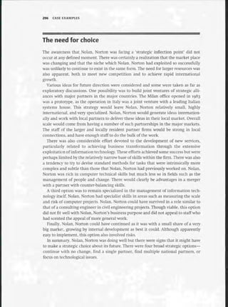 Strategic Management  The Course Book