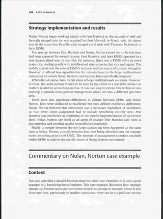 Strategic Management  The Course Book