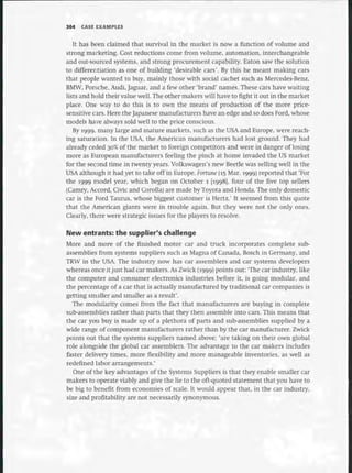 Strategic Management  The Course Book