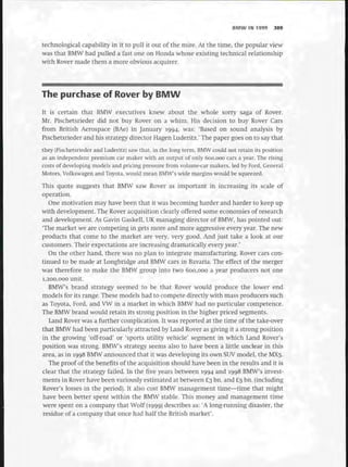 Strategic Management  The Course Book