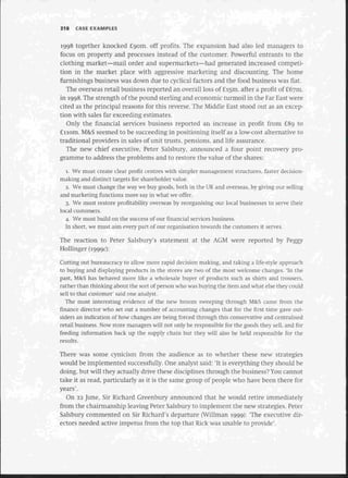 Strategic Management  The Course Book