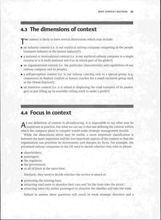 Strategic Management  The Course Book