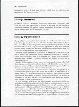 Strategic Management  The Course Book
