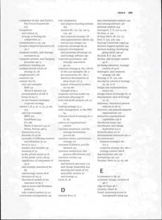 Strategic Management  The Course Book