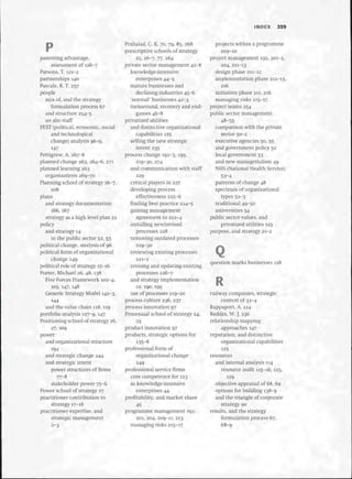 Strategic Management  The Course Book