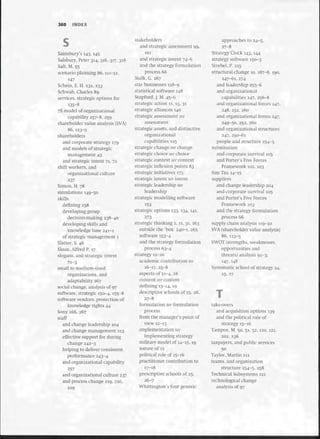 Strategic Management  The Course Book