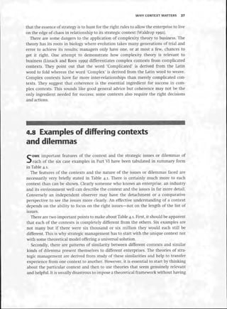 Strategic Management  The Course Book