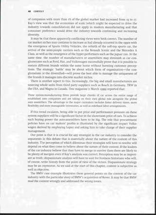 Strategic Management  The Course Book