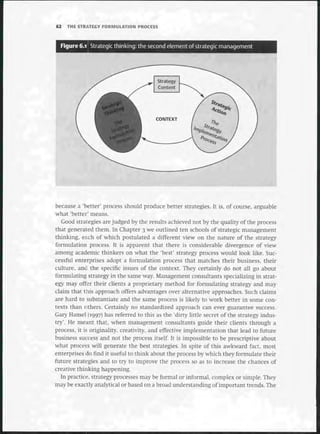 Strategic Management  The Course Book
