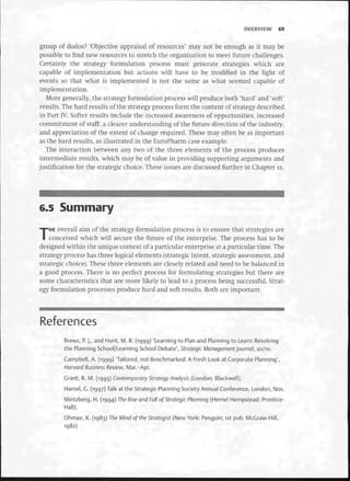 Strategic Management  The Course Book