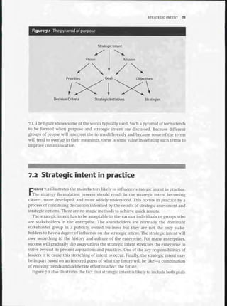 Strategic Management  The Course Book