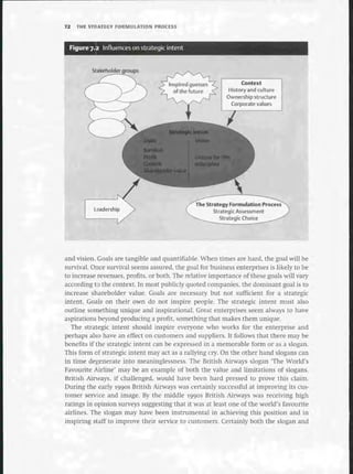 Strategic Management  The Course Book