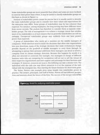 Strategic Management  The Course Book