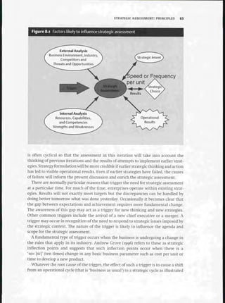 Strategic Management  The Course Book