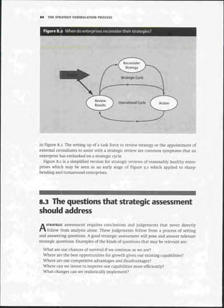 Strategic Management  The Course Book