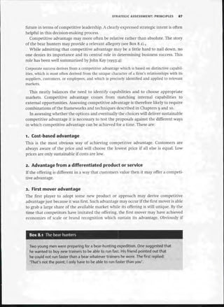 Strategic Management  The Course Book