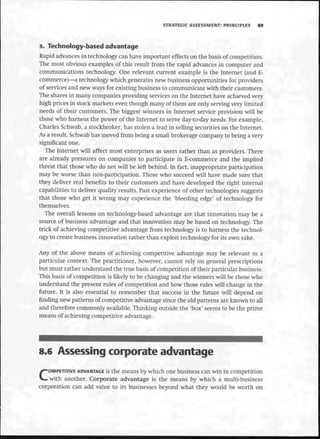 Strategic Management  The Course Book