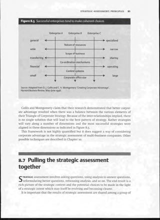 Strategic Management  The Course Book