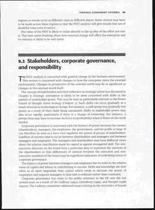 Strategic Management  The Course Book