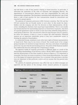 Strategic Management  The Course Book