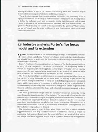 Strategic Management  The Course Book