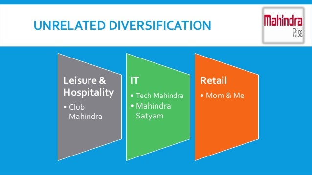 diversification strategy of mahindra company