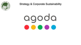 Strategy & Corporate Sustainability
 
